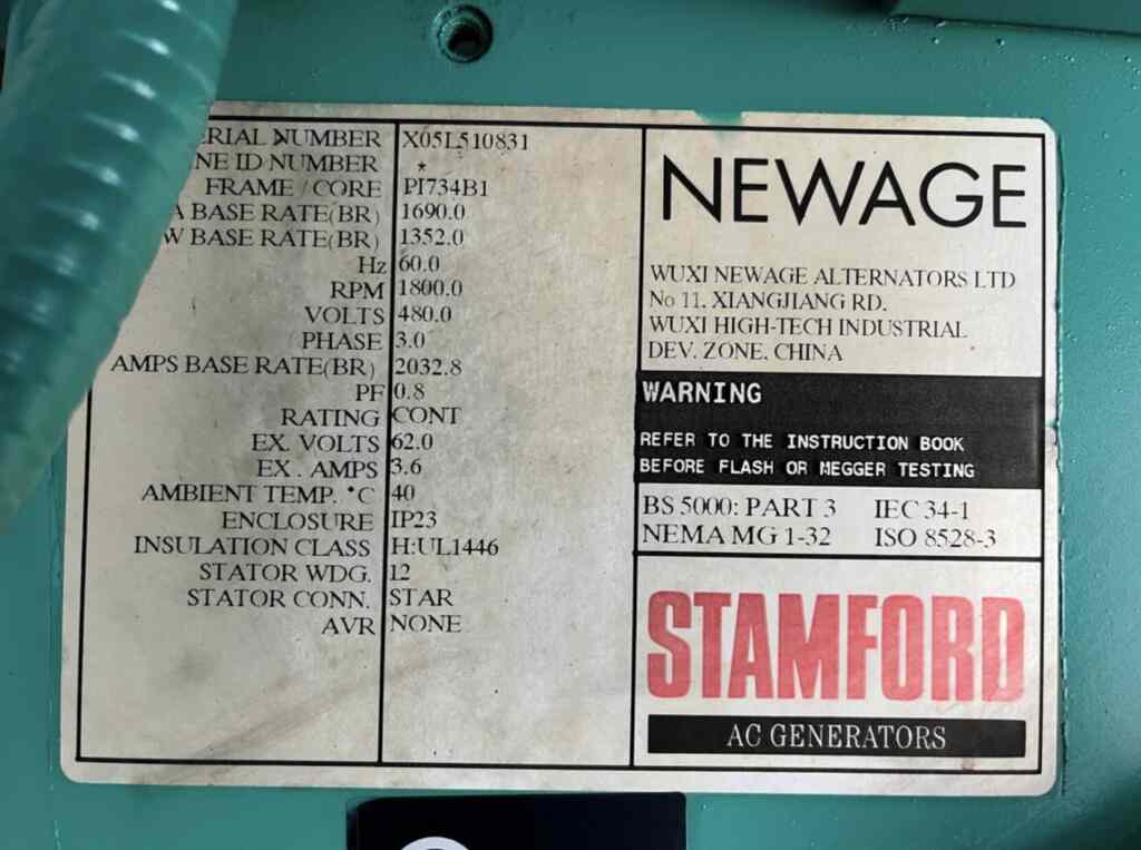 Cummins QSK50 Diesel Power Module - Tier 2